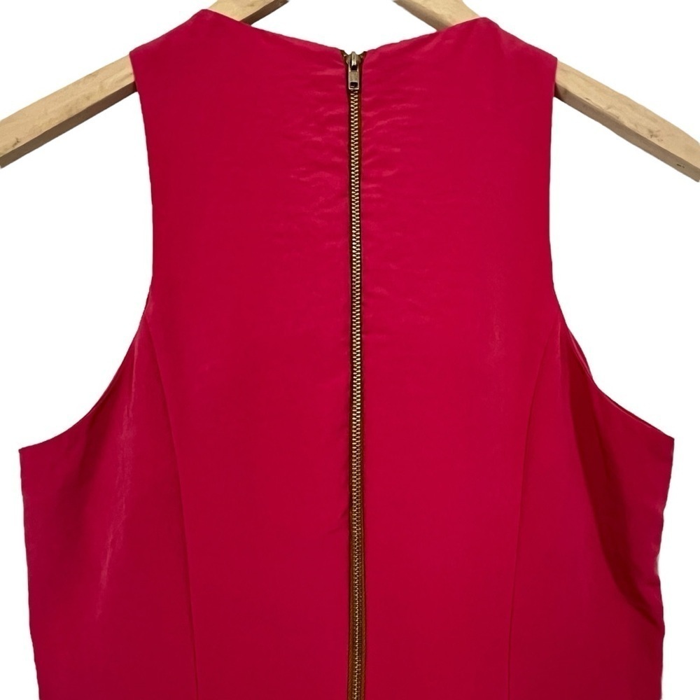 Sachin + Babi Jasmine Raspberry Colored Pleated S… - image 4